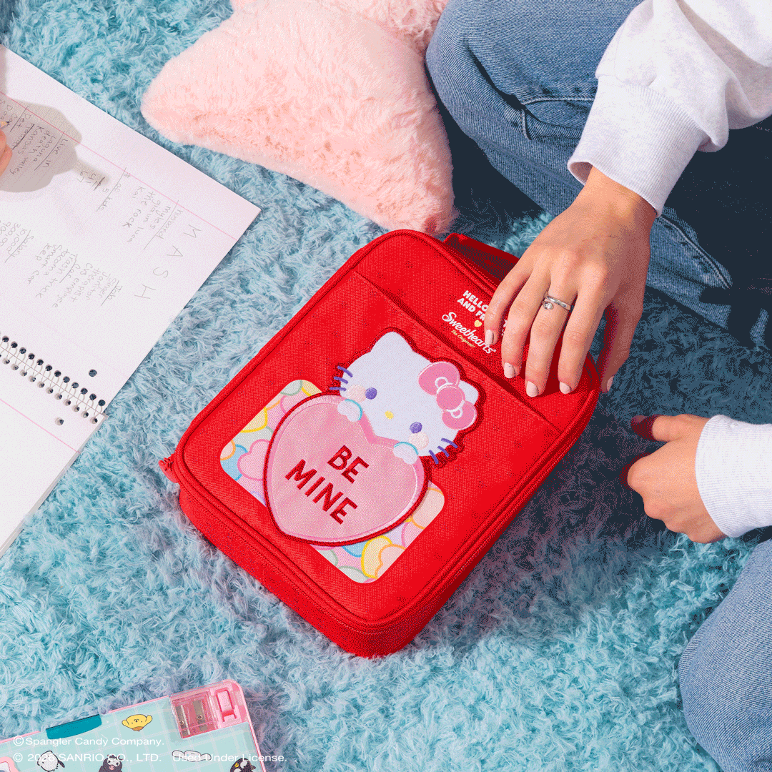 hello-kitty-and-friends-x-sweethearts-candies-slim-lunch-cooler-y5 SanrioxSweethearts_NATIVE_PDP_Vertical-Lunch_GIF.gif